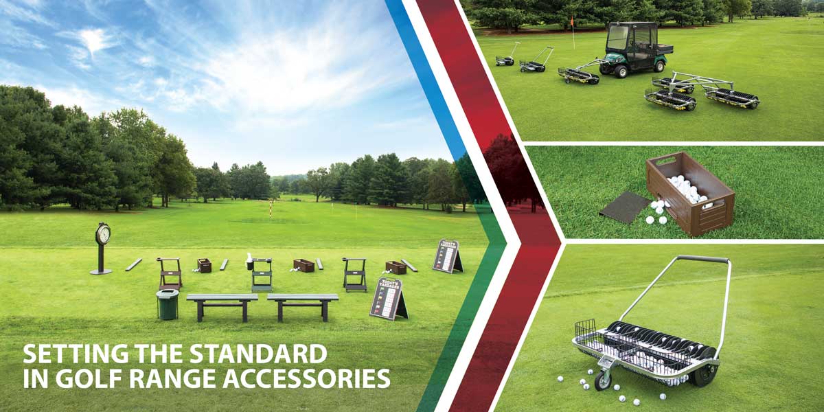 lighed Stedord Irreplaceable Setting the Standard in Golf Range Accessories - Standard Golf
